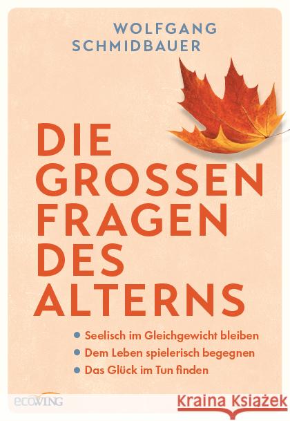 Die großen Fragen des Alterns Schmidbauer, Wolfgang 9783711003102 EcoWing - książka