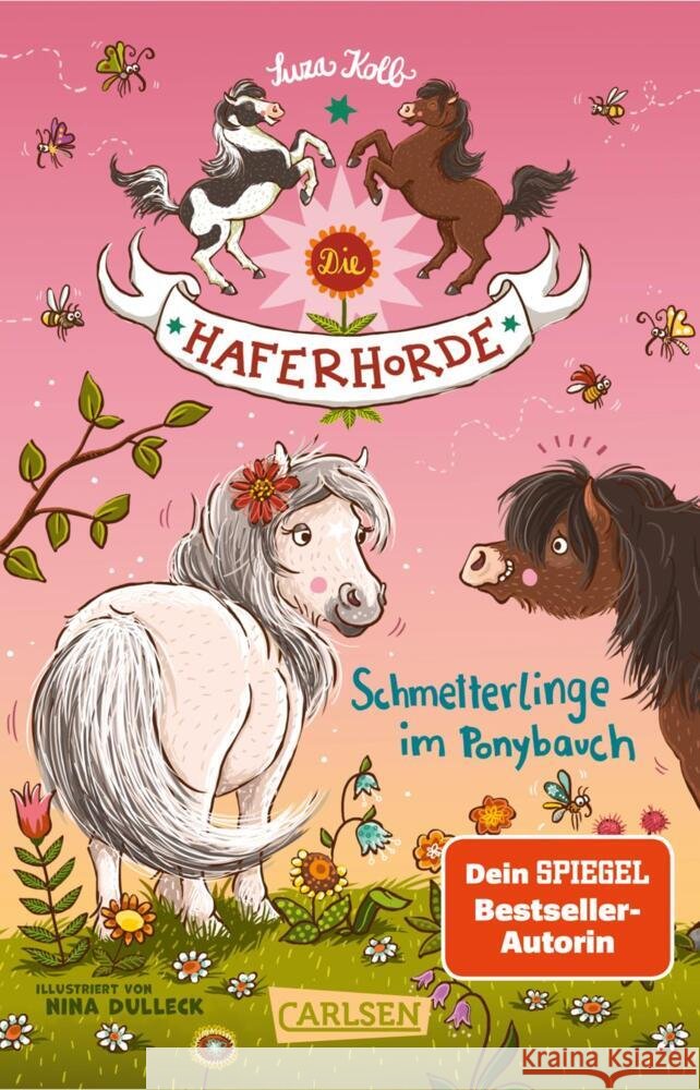 Die Haferhorde 4: Schmetterlinge im Ponybauch Kolb, Suza 9783551322951 Carlsen - książka