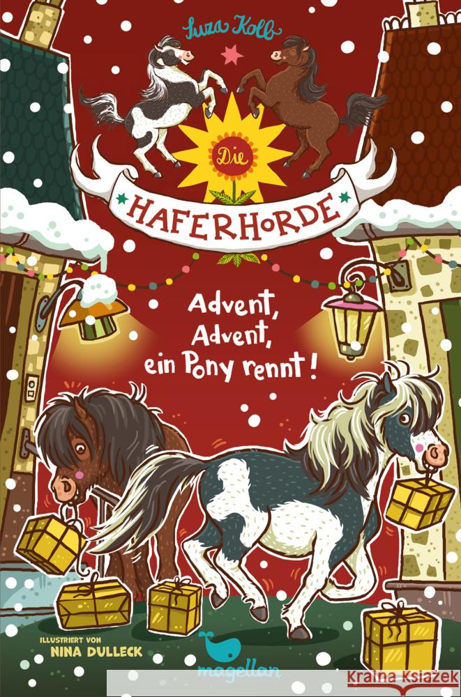 Die Haferhorde - Advent, Advent, ein Pony rennt! Kolb, Suza 9783734840395 Magellan - książka