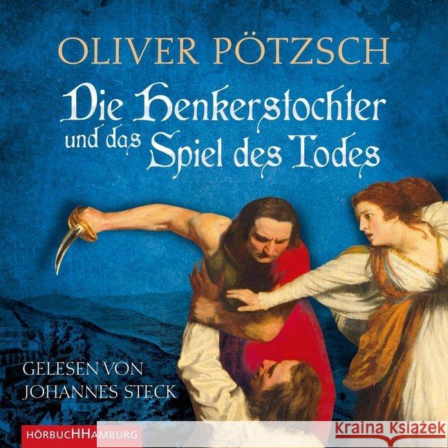 Die Henkerstochter und das Spiel des Todes, 6 Audio-CDs : Gekürzte Ausgabe Pötzsch, Oliver 9783957130051 Hörbuch Hamburg - książka