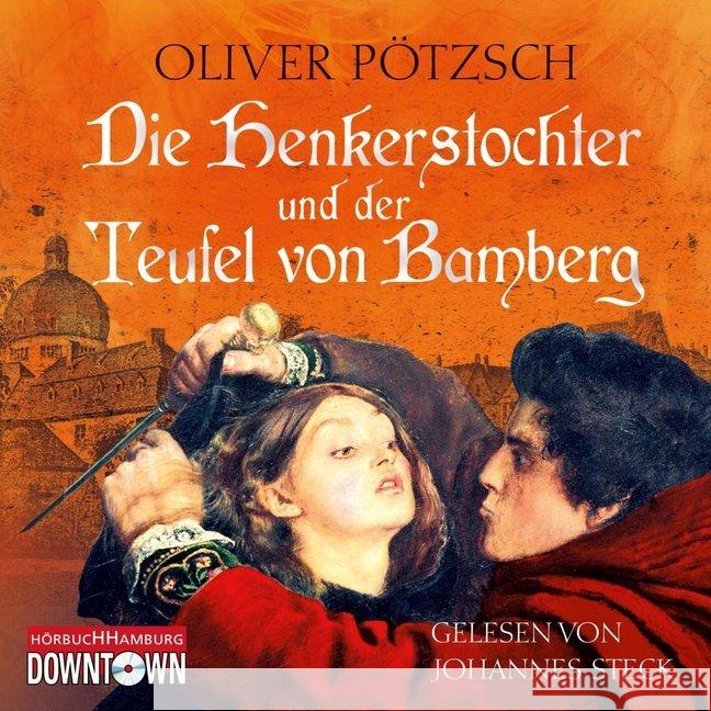 Die Henkerstochter und der Teufel von Bamberg, 6 Audio-CDs : Gekürzte Ausgabe Pötzsch, Oliver 9783869091891 Hörbuch Hamburg - książka