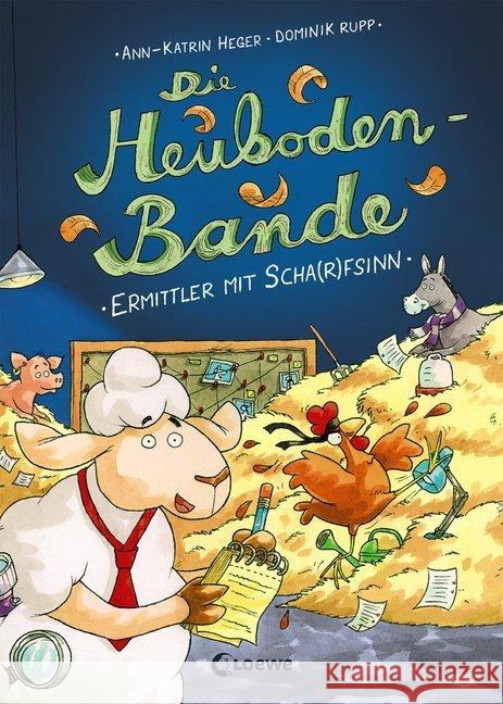 Die Heuboden-Bande - Ermittler mit Scha(r)fsinn Heger, Ann-Katrin 9783743201668 Loewe Verlag - książka