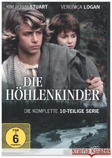 Die Höhlenkinder - Die komplette 10teilige Serie, 2 DVD Aliprandi, Marcello 4052912472204 OneGate Media - książka