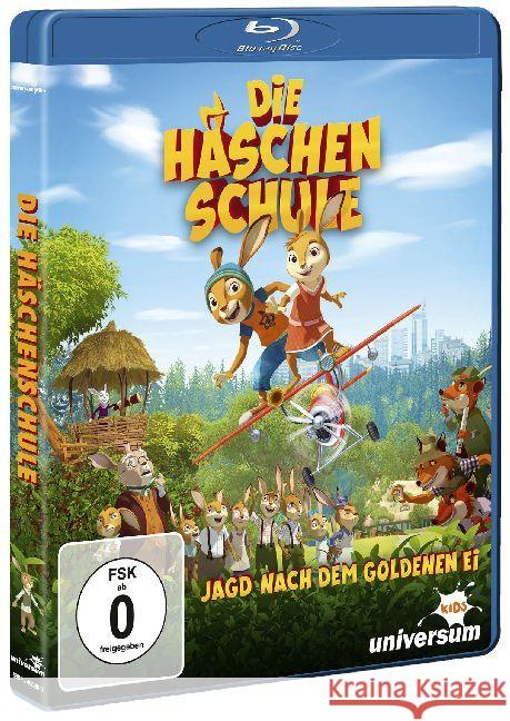 Die Häschenschule - Jagd nach dem goldenen Ei, 1 Blu-ray : Deutschland  0889854063894 LEONINE Distribution - książka