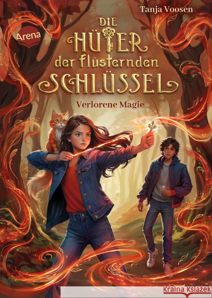 Die Hüter der flüsternden Schlüssel (1). Verlorene Magie Voosen, tanja 9783401607511 Arena - książka