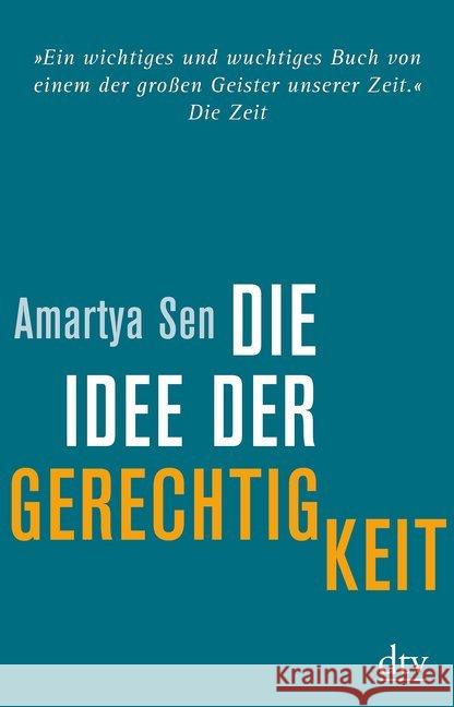 Die Idee der Gerechtigkeit Sen, Amartya 9783423349239 DTV - książka