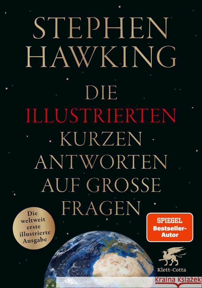 Die illustrierten kurzen Antworten auf große Fragen Hawking, Stephen 9783608966541 Klett-Cotta - książka