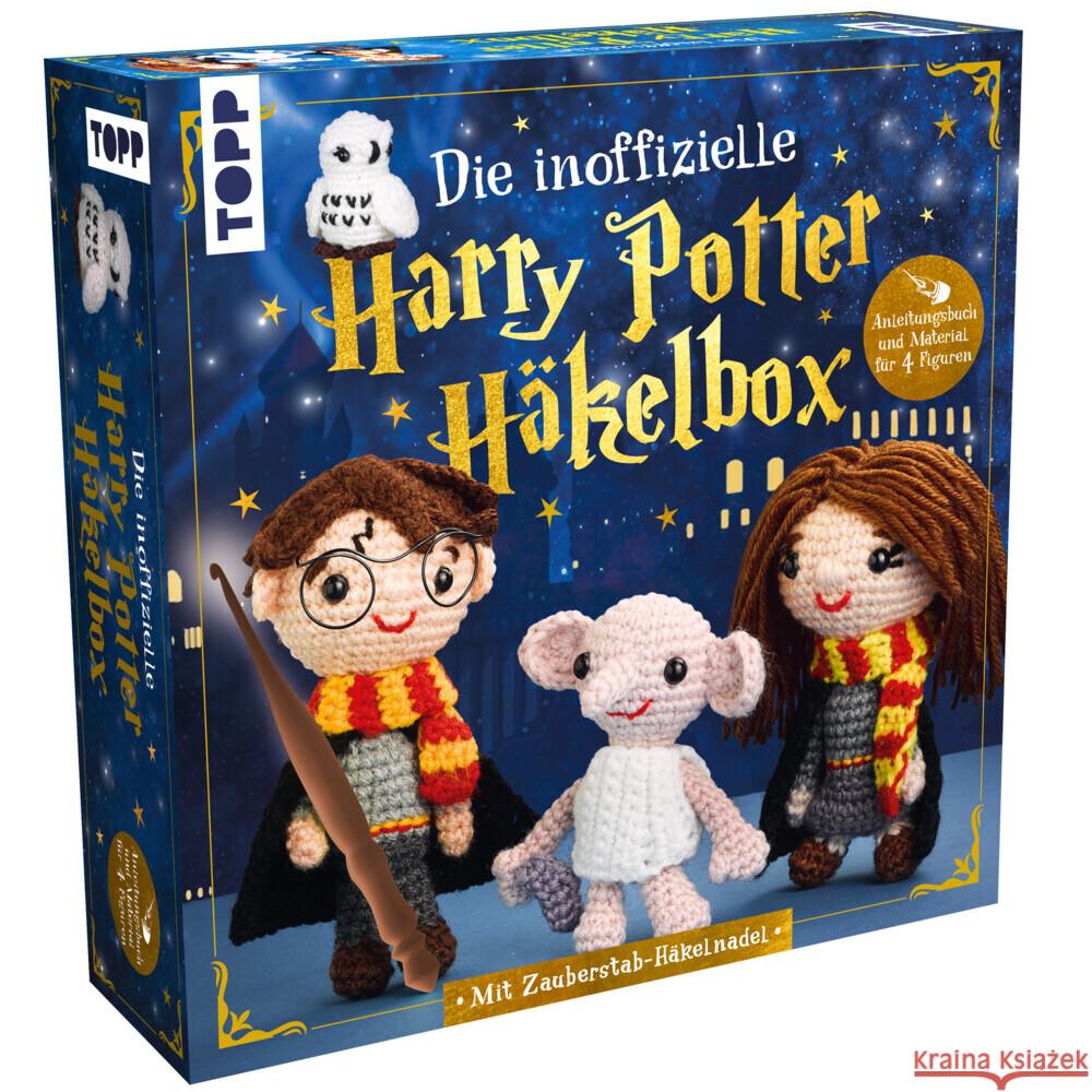 Die inoffizielle Harry Potter Häkelbox. Mit Anleitungsbuch und Material Ganseforth, Jana 4007742184902 Frech - książka
