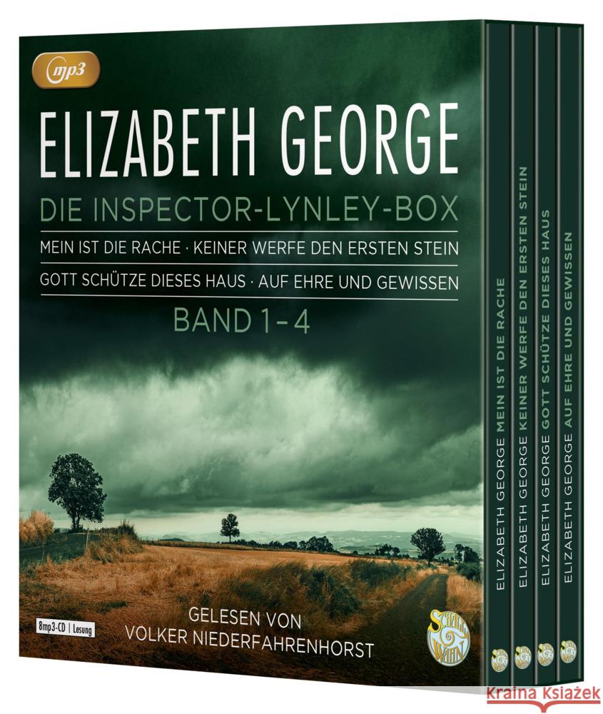 Die Inspector-Lynley-Box, 8 Audio-CD, 8 MP3 George, Elizabeth 9783837162899 Random House Audio - książka