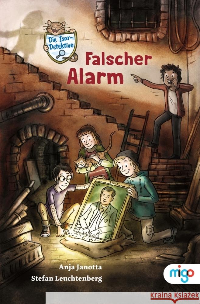 Die Isar-Detektive 1. Falscher Alarm Janotta, Anja 9783968460581 Migo - książka