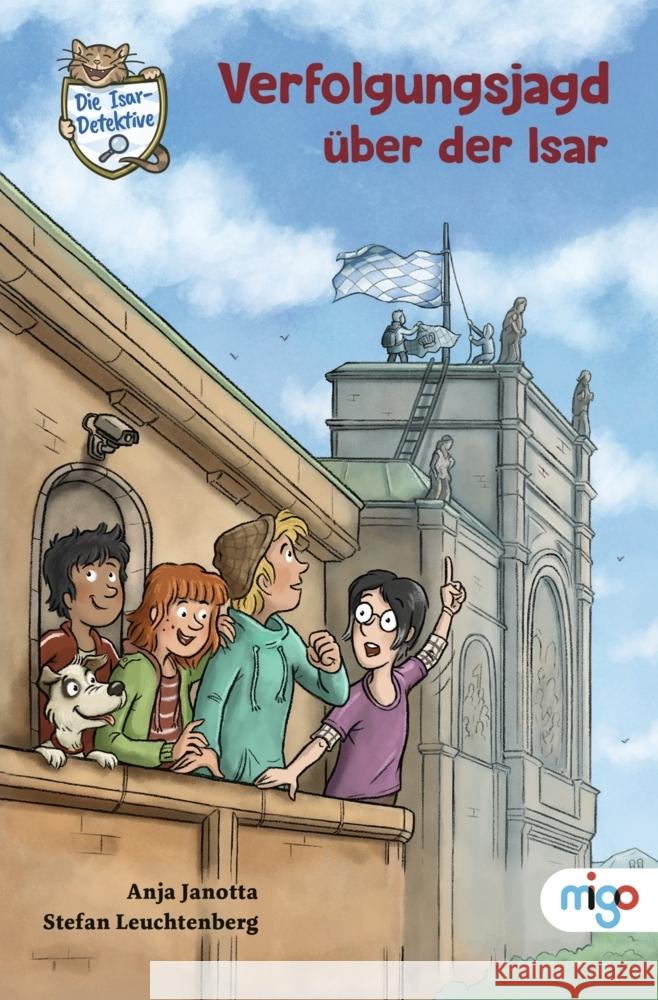 Die Isar-Detektive 5. Verfolgungsjagd über der Isar Janotta, Anja 9783968461281 Migo - książka