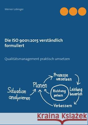 Die ISO 9001: 2015 verständlich formuliert: Qualitätsmanagement praktisch umsetzen Lobinger, Werner 9783734752834 Books on Demand - książka