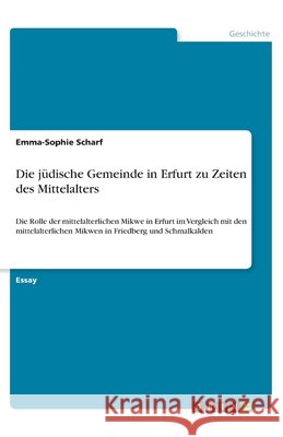 Die j Emma-Sophie Scharf 9783346299987 Grin Verlag - książka