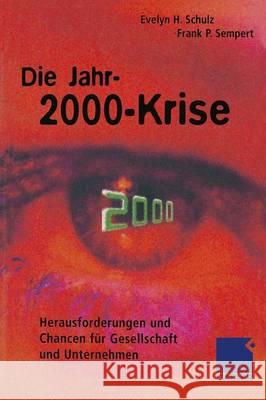 Die Jahr-2000-Krise: Herausforderungen Und Chancen Für Gesellschaft Und Unternehmen Schulz, Evelyn H. 9783322822499 Gabler Verlag - książka