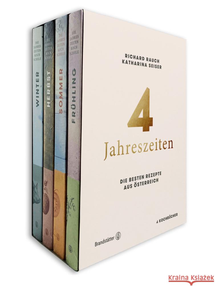 Die Jahreszeiten-Kochschule Rauch, Richard, Seiser, Katharina 9783710608261 Brandstätter - książka
