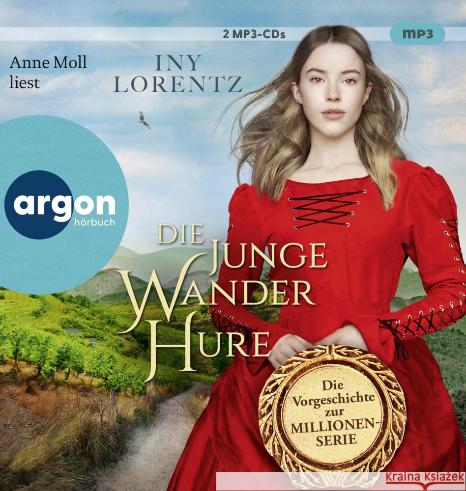 Die junge Wanderhure, 2 Audio-CD, 2 MP3 Lorentz, Iny 9783839820902 Argon Verlag - książka