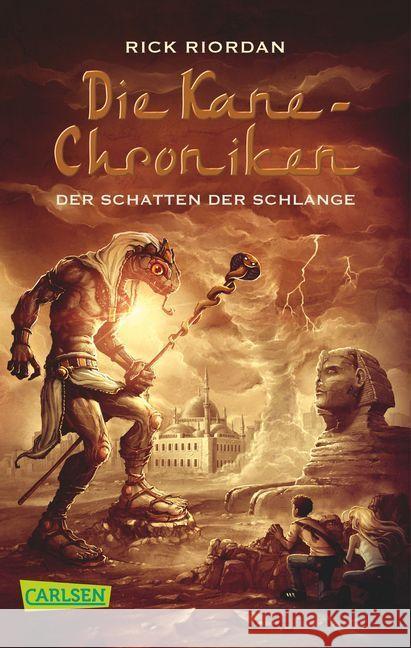 Die Kane-Chroniken - Der Schatten der Schlange Riordan, Rick 9783551315069 Carlsen - książka