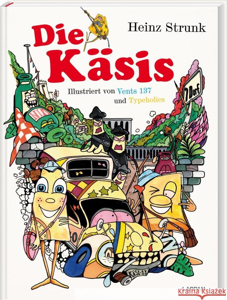 Die Käsis Strunk, Heinz 9783830336655 Lappan Verlag - książka