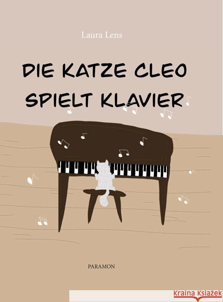 Die Katze Cleo spielt Klavier Lens, Laura 9783038308324 Europäische Verlagsgesellschaften - książka