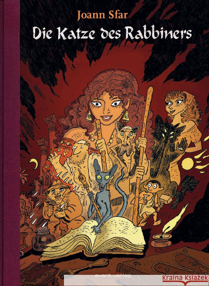 Die Katze des Rabbiners Sfar, Joann 9783964451224 avant-verlag - książka