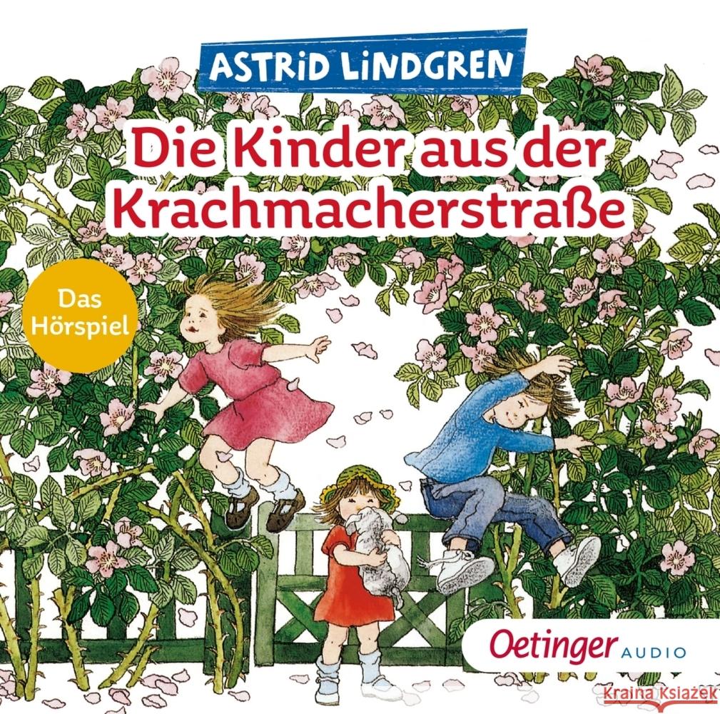 Die Kinder aus der Krachmacherstraße, 1 Audio-CD Lindgren, Astrid 9783837393118 Oetinger Media - książka