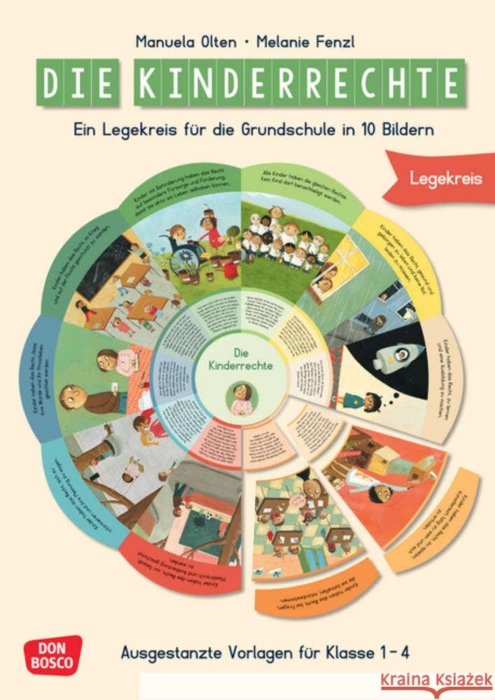 Die Kinderrechte. Ein Legekreis für die Grundschule in 10 Bildern Fenzl, Melanie 4260694922590 Don Bosco Medien - książka