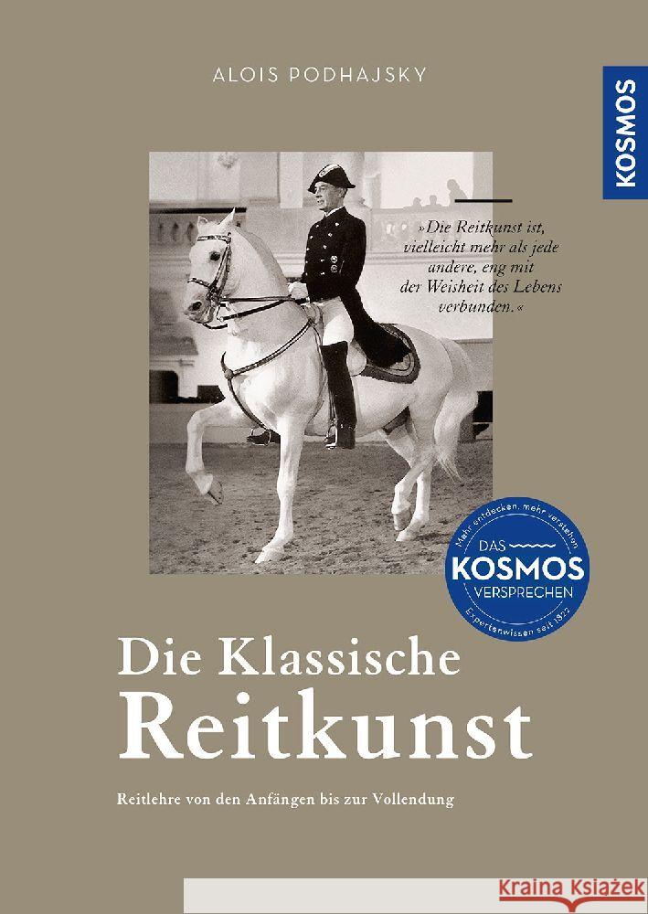 Die klassische Reitkunst Podhajsky, Alois 9783440174166 Kosmos (Franckh-Kosmos) - książka