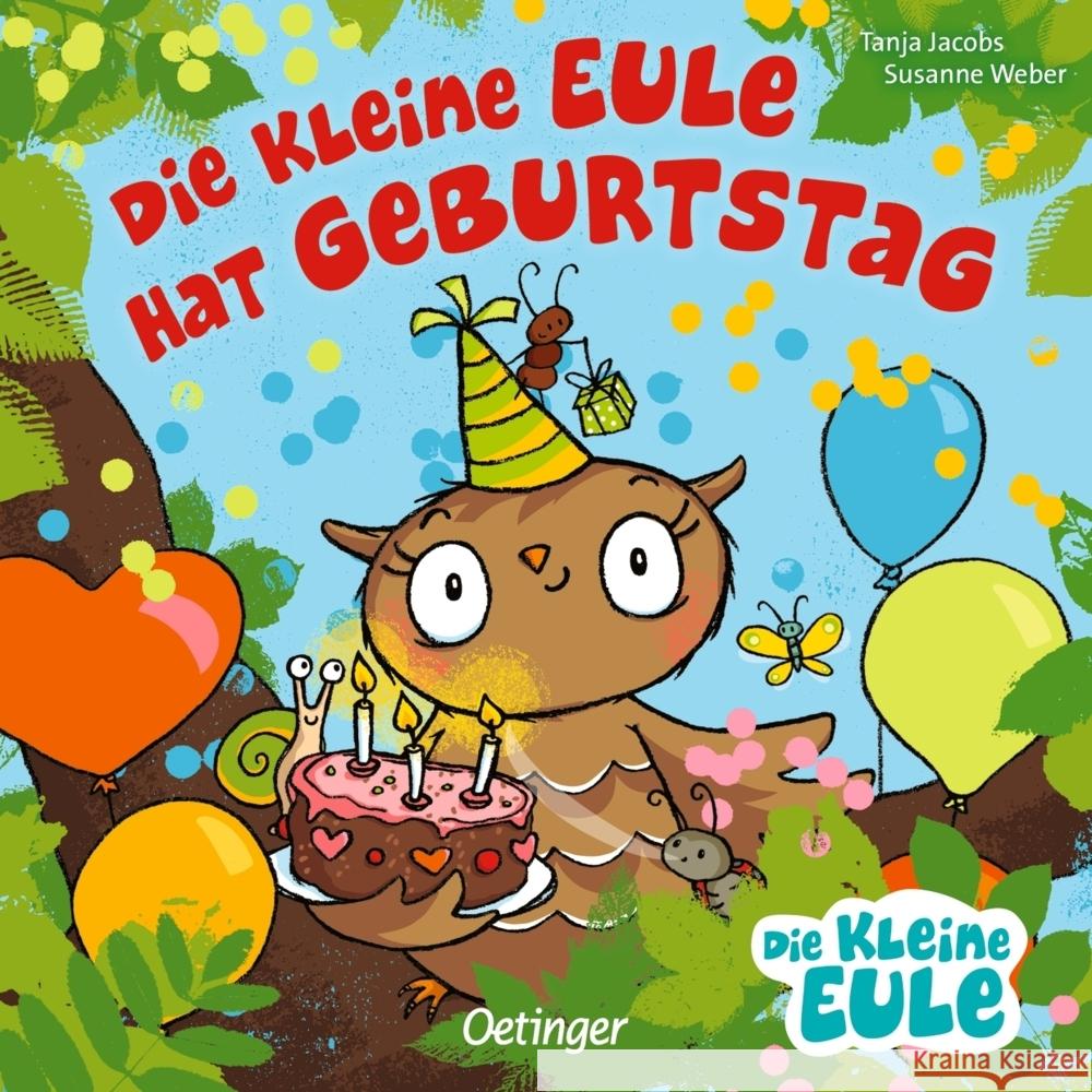 Die kleine Eule hat Geburtstag Weber, Susanne 9783789121111 VFO - książka