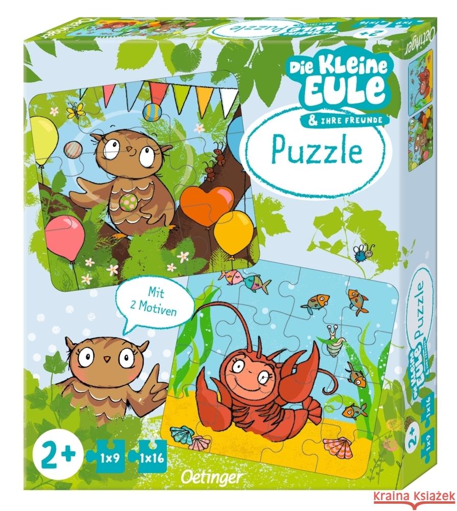 Die kleine Eule. Puzzle Weber, Susanne 4260512185725 Oetinger - książka