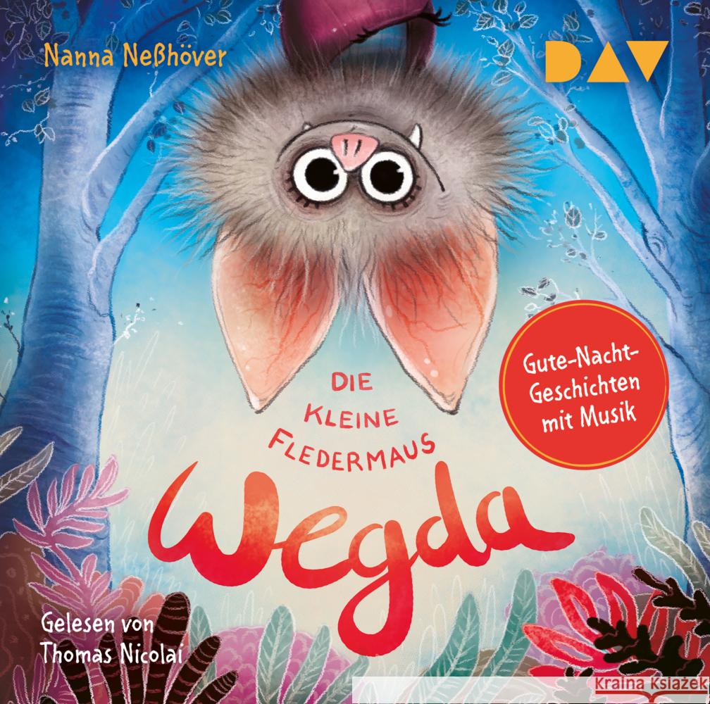 Die kleine Fledermaus Wegda, 1 Audio-CD Neßhöver, Nanna 9783742422958 Der Audio Verlag, DAV - książka