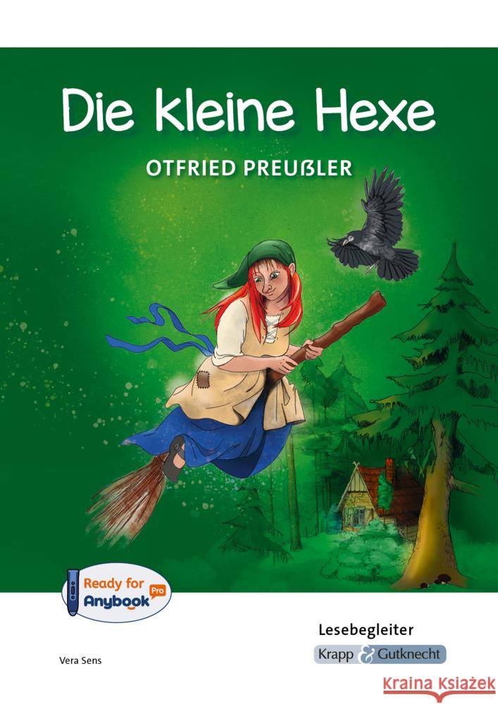 Die kleine Hexe - Otfried Preußler - Lesebegleiter Sens, Vera 9783963234057 Krapp & Gutknecht - książka