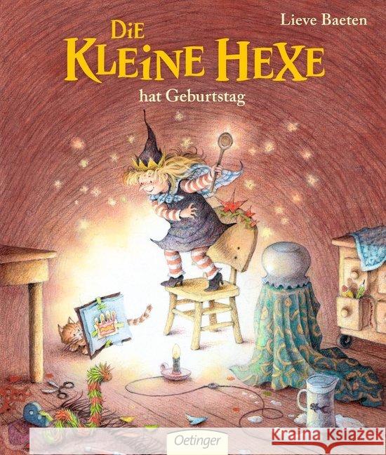 Die kleine Hexe hat Geburtstag Baeten, Lieve   9783789163241 Oetinger - książka