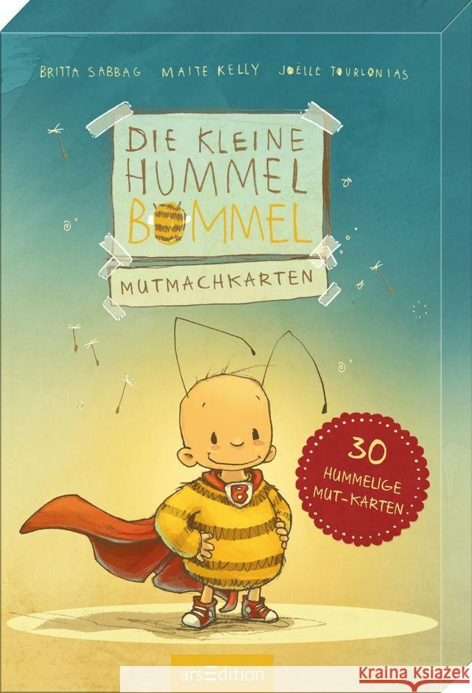 Die kleine Hummel Bommel - Mutmachkarten Sabbag, Britta; Kelly, Maite 9783845839318 ars edition - książka