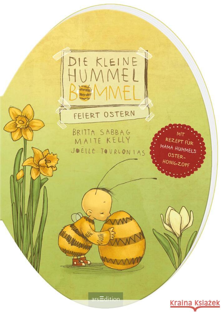 Die kleine Hummel Bommel feiert Ostern Sabbag, Britta, Kelly, Maite 9783845844268 ars edition - książka