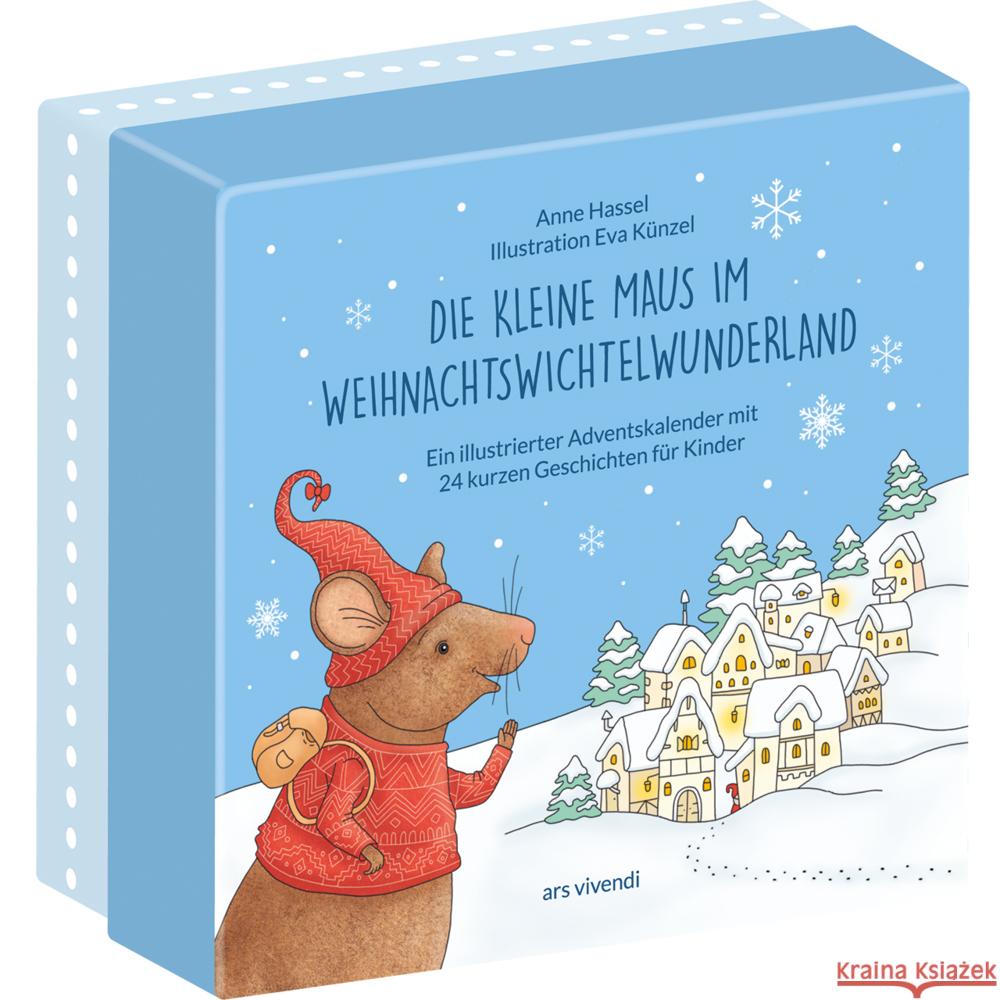 Die kleine Maus im Weihnachtswichtelwunderland (Neuauflage) Hassel, Anne 4250364119375 ars vivendi - książka