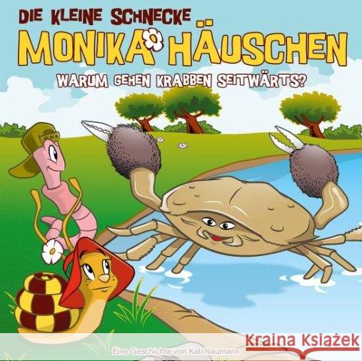 Die kleine Schnecke Monika Häuschen - Warum gehen Krabben seitwärts?, 1 Audio-CD  0602445193592 Karussell - książka