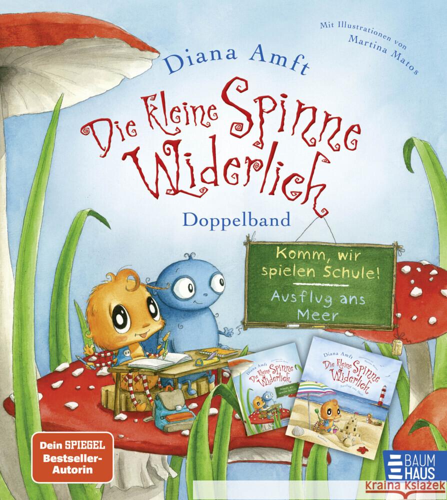 Die kleine Spinne Widerlich - Doppelband Amft, Diana 9783833908965 Baumhaus Medien - książka