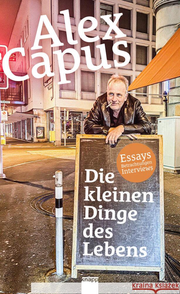Die kleinen Dinge des Lebens Capus, Alex 9783907334263 Knapp, Olten - książka