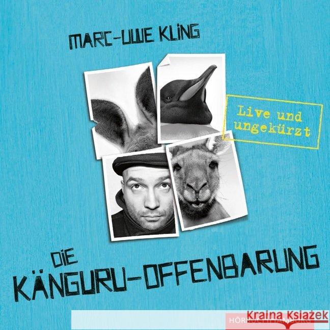 Die Känguru-Offenbarung, 6 Audio-CDs : Gelesen vom Autor. Ungekürzte Live-Aufnahme Kling, Marc-Uwe 9783869091358 Hörbuch Hamburg - książka