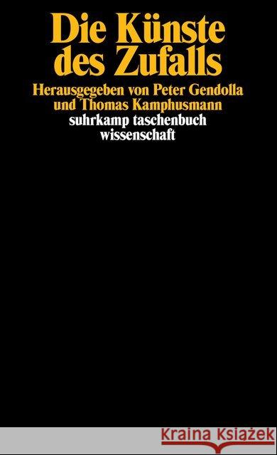 Die Künste des Zufalls  9783518290323 Suhrkamp - książka