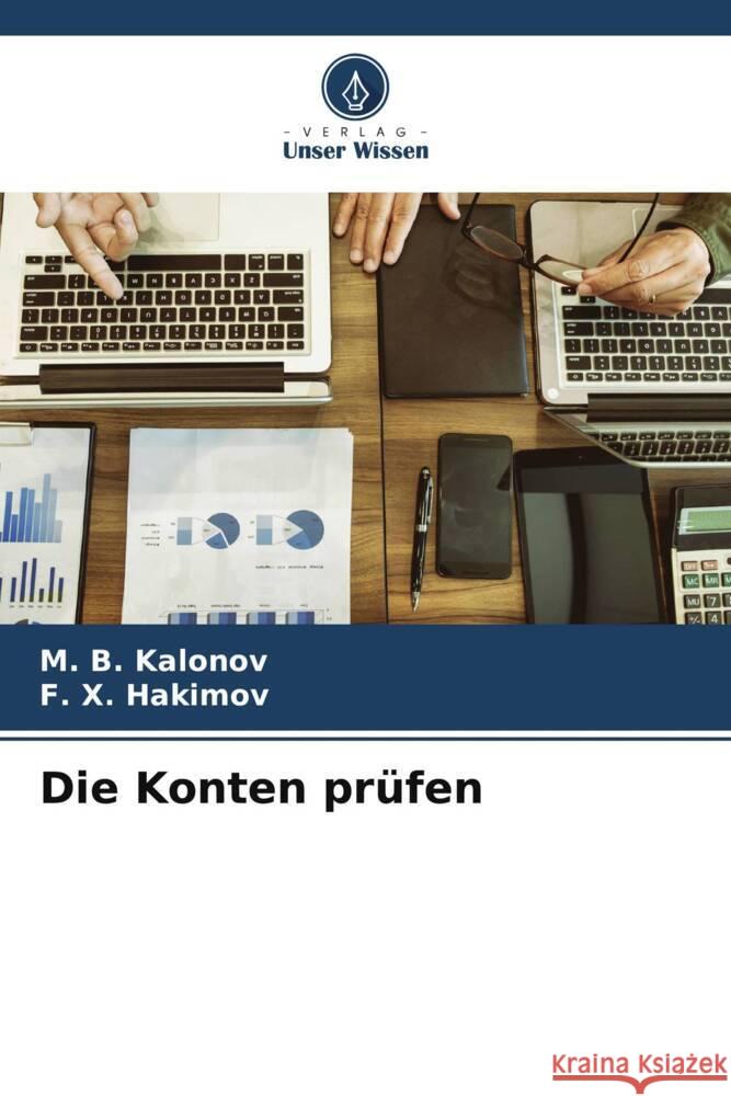 Die Konten prüfen Kalonov, M. B., Hakimov, F. X. 9786204941738 Verlag Unser Wissen - książka