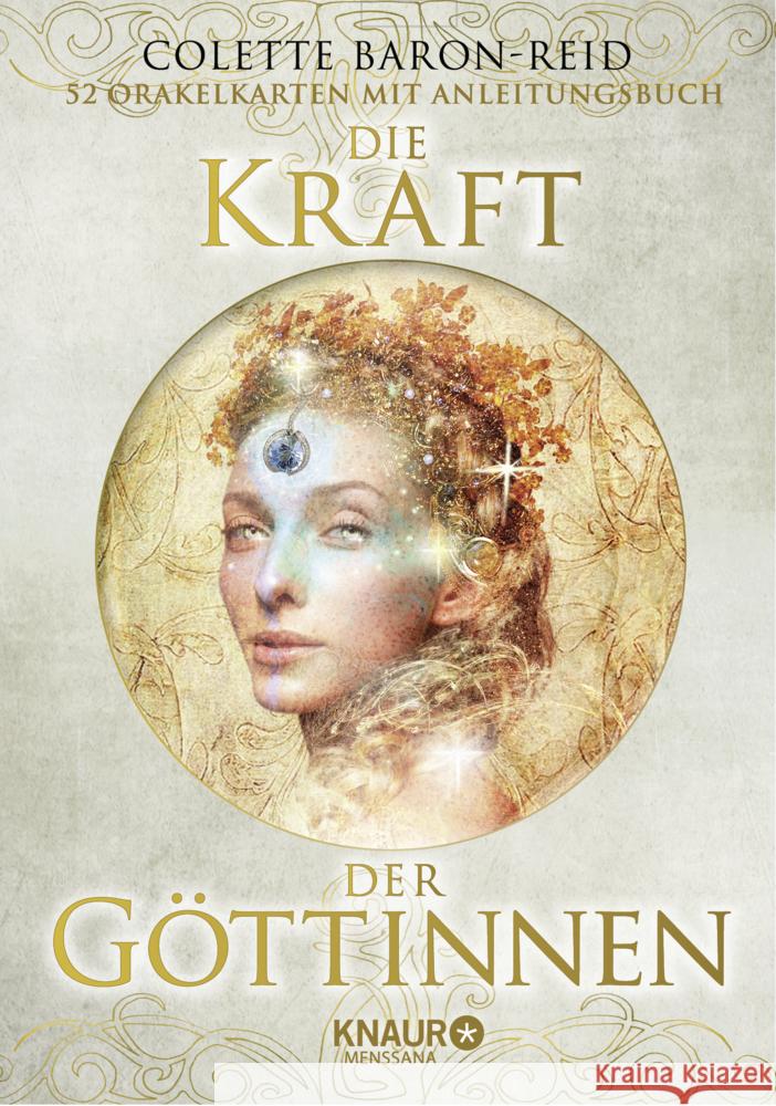 Die Kraft der Göttinnen, Orakelkarte mit Buch Baron-Reid, Colette 9783426658611 Droemer/Knaur - książka