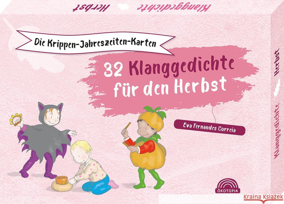 Die Krippen-Jahreszeiten-Karten: 32 Klanggedichte für den Herbst Fernandes-Correia, Eva 9783960463528 Klett Kita - książka