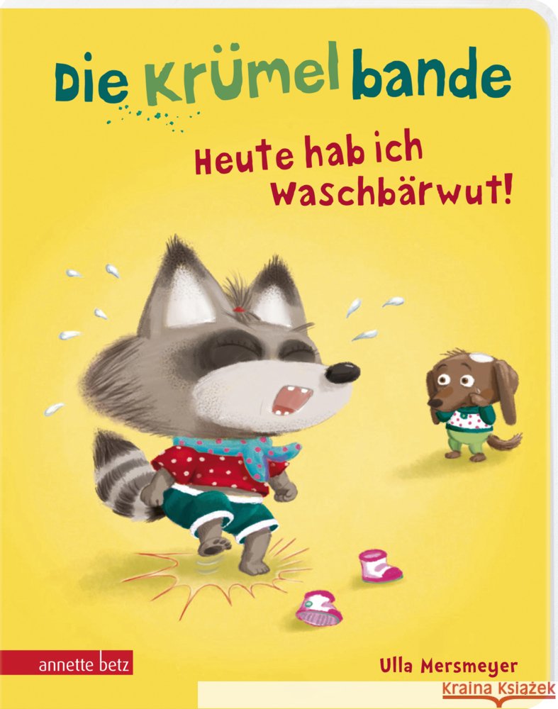 Die Krümelbande - Heute hab ich Waschbärwut! Mersmeyer, Ulla 9783219120356 Betz, Wien - książka