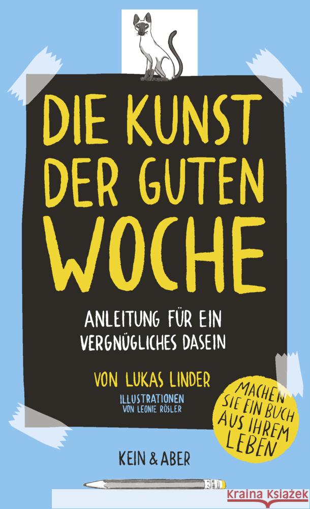 Die Kunst der guten Woche Linder, Lukas 9783036958712 Kein & Aber - książka