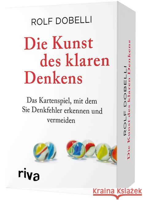 Die Kunst des klaren Denkens : Das Kartenspiel, mit dem Sie Denkfehler erkennen und vermeiden Dobelli, Rolf 9783742313287 riva Verlag - książka
