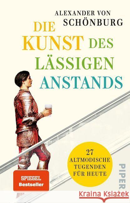 Die Kunst des lässigen Anstands Schönburg, Alexander von 9783492316323 Piper - książka