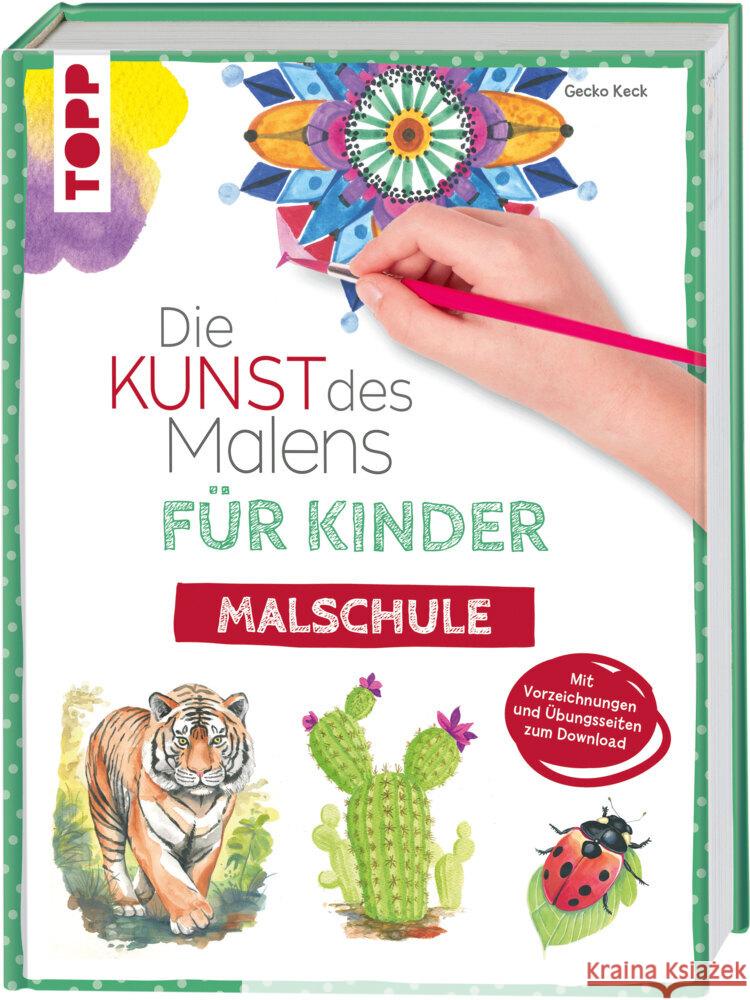 Die Kunst des Malens für Kinder Malschule Keck, Gecko 9783735892010 Frech - książka
