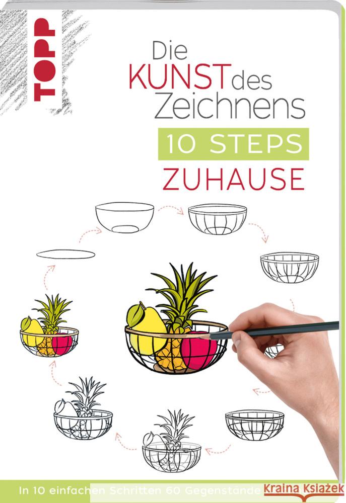 Die Kunst des Zeichnens 10 Steps - Zuhause Lecouffe, Justine 9783772447952 Frech - książka