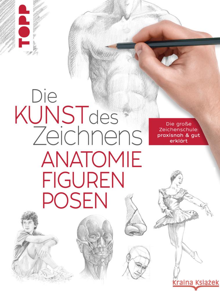 Die Kunst des Zeichnens - Anatomie, Figuren, Posen  9783772447570 Frech - książka